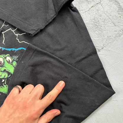 Vintage 90s Wicked Witch I'll Get You My Pretty Wizard of Oz Parody Shirt Scary