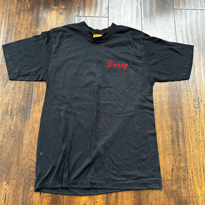 Benny Favorite Bartender Vintage T Shirt 80s Funny Humor Alcohol Drinking Party