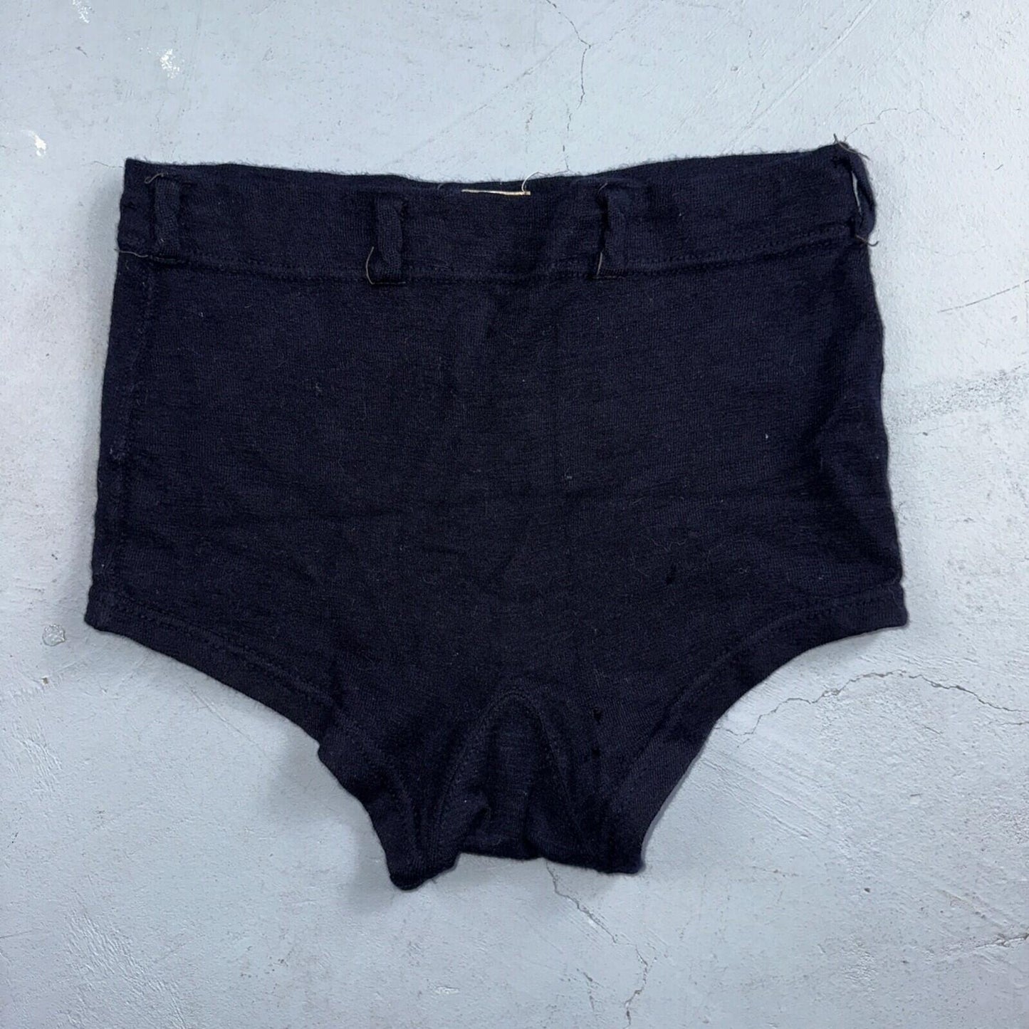 Vintage WWII US Navy Wool Swim Trunks WW2 Swimsuit 1940s Original Malibu