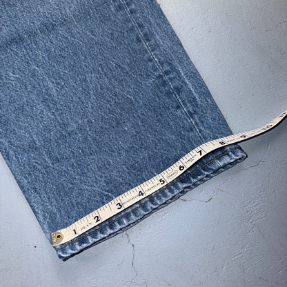 Levis 501 Vintage 80s USA XX Straight Leg Jeans Blue Light Wash 40x33 Act 38x29