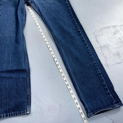 Levis 501 Vintage 90s XX Straight Leg Mexico Jeans 31x36 Dark Wash Act 29x32