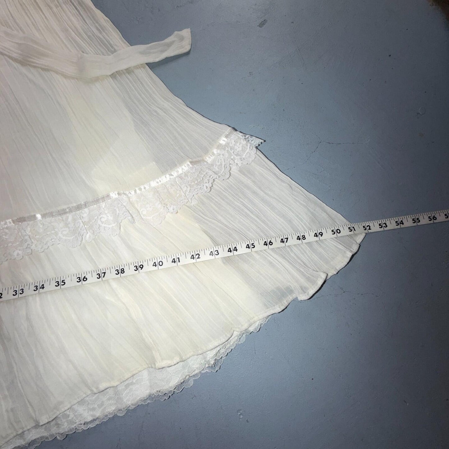 Gunne Sax ? Jessica San Francisco Wedding Dress VTG Lace 1970s Victorian Boho