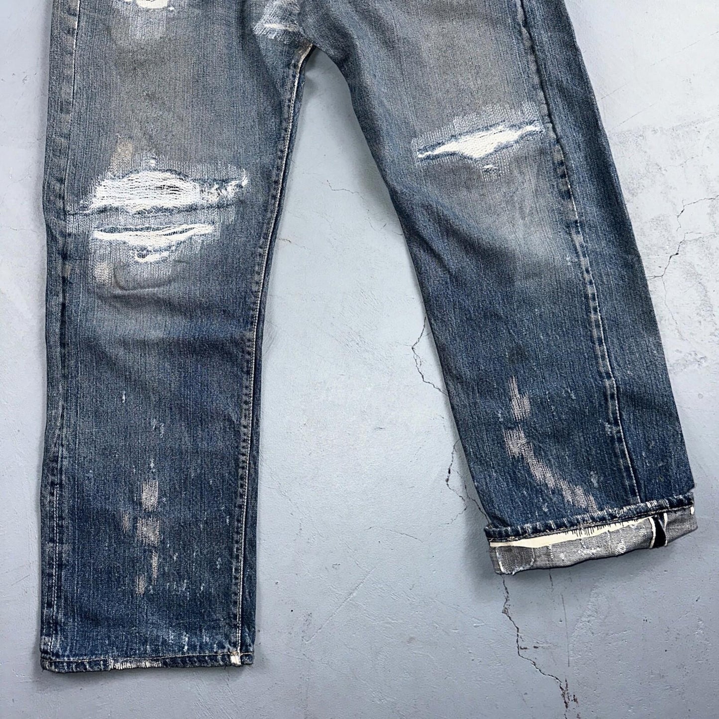 Levis 501 Big E Vintage 60s Redline Selvedge USA XX 1960s Jeans 66 Act 34x28