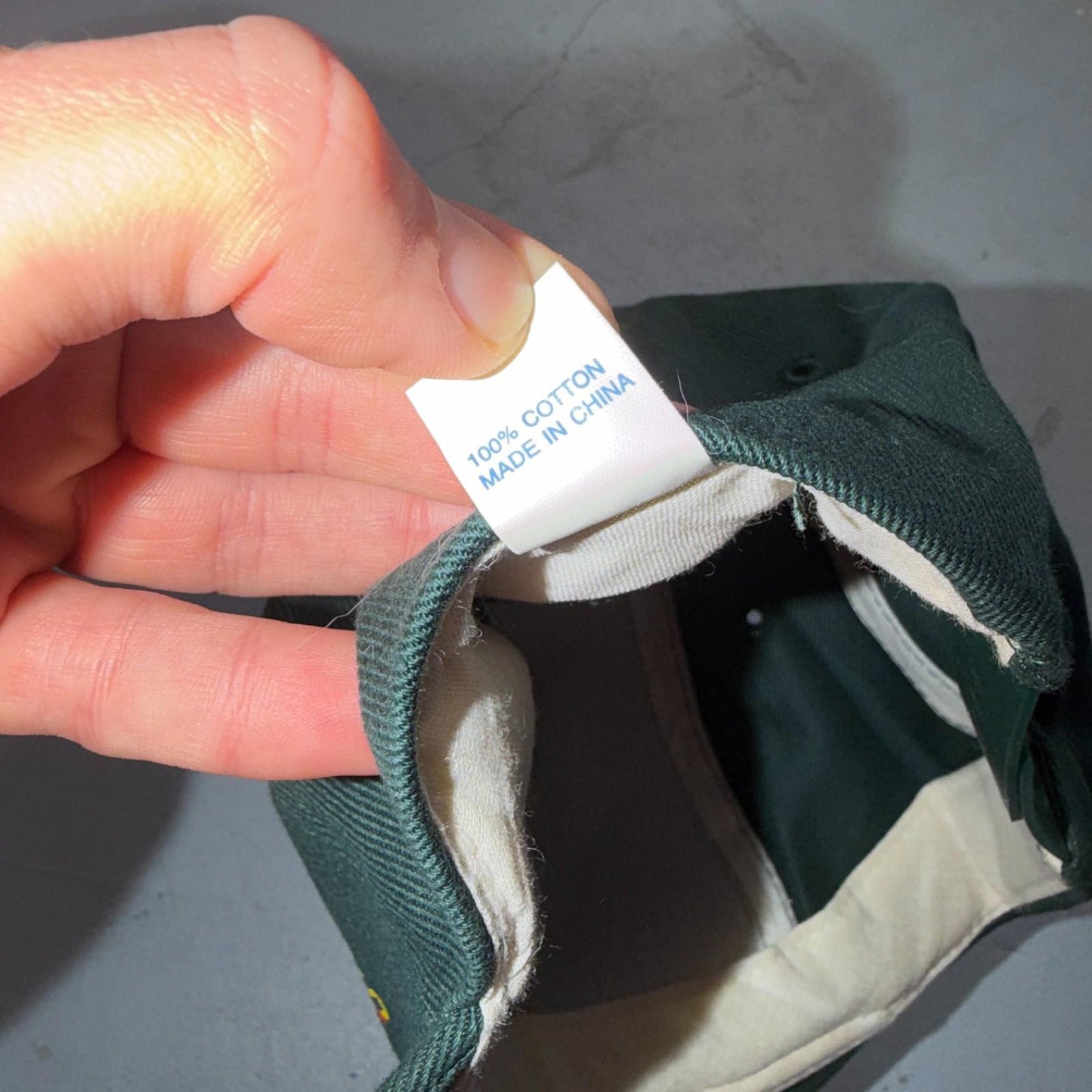 Coogi Connections VTG Hat Baseball Cap Snapback 90s Spotlight Japan Rare Green