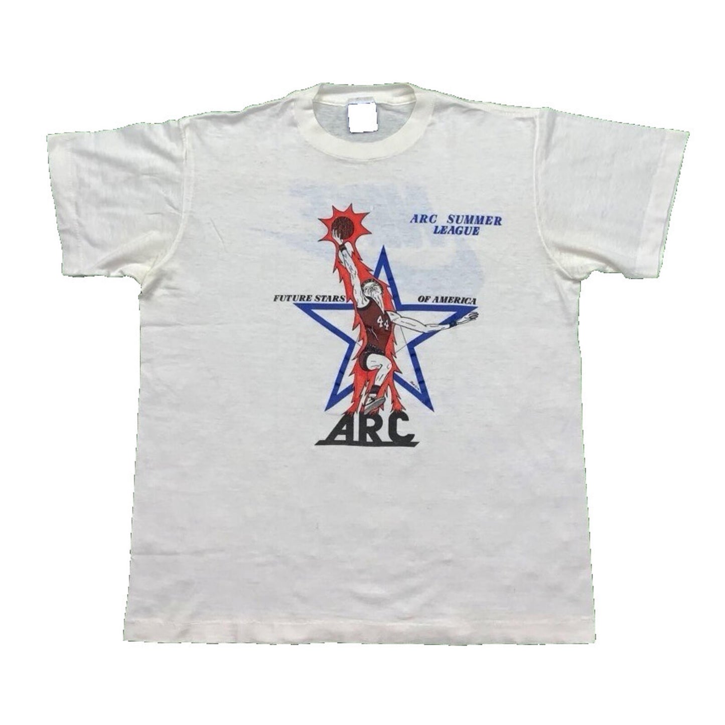 Nike Vintage T Shirt USA Rare Rap Jordan Future Stars ARC Summer Basketball