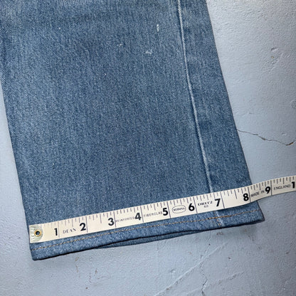 Levis 501 Vintage 80s Redline Selvedge USA XX Jeans Light Wash 34x36 Act 31x27
