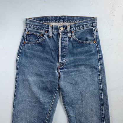 Levis 501 VTG 70s SS Redline Selvedge Jeans XX Med Wash 29x30 Act 27x28