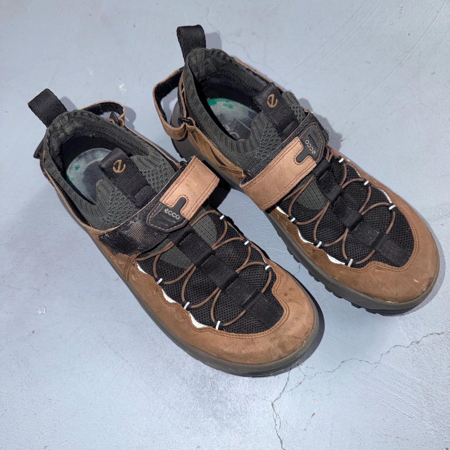 ECCO Sport Offroad Explorer Strap Men's Size EU 46 Rare Worn 12US