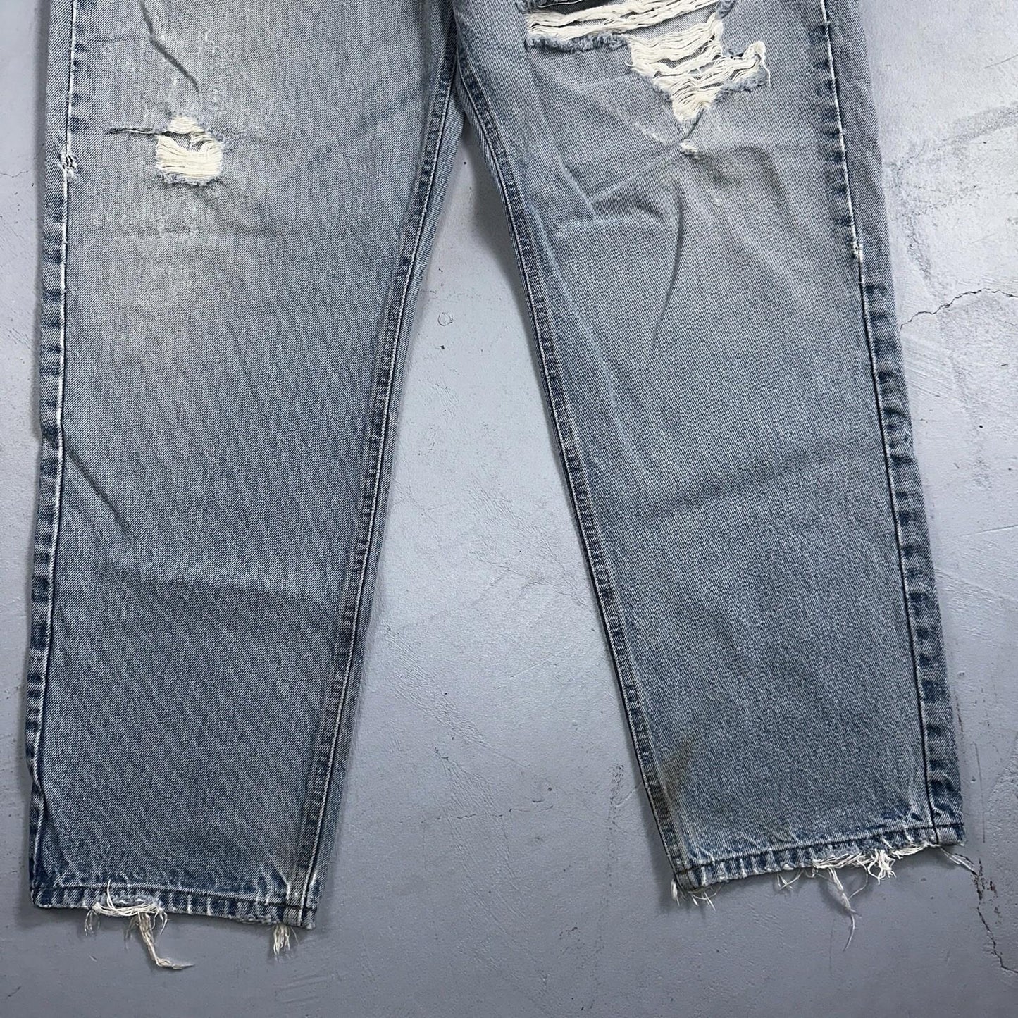 Carhartt B17 DST Relaxed Fit Denim Blue Jeans Mens 40x32 Workwear Denim