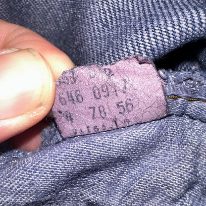 Levis 646 Vintage 70s USA Orange Tab Bootcut Flare Blue Bell Bottom Jeans 29x28