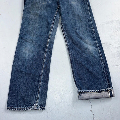 Levis 501 Big E Vintage 60s Redline Selvedge USA XX 1960s Jeans 66 Act 23x26