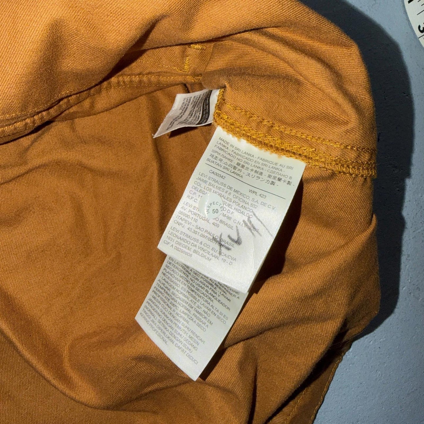 Levis Women High Collar Zip Up Front Karlie Utility Jacket XL Hooded Coat Y2K