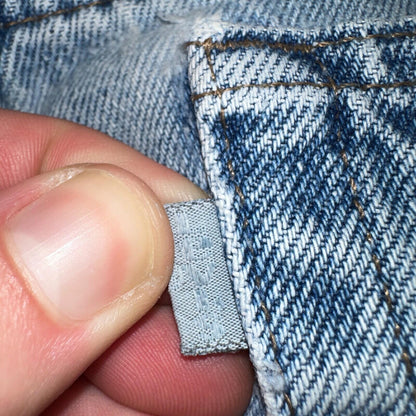 Levis 525 Silver Tab USA Vintage 90s Skater Jeans Light Wash Act 32x32 Act 30x30