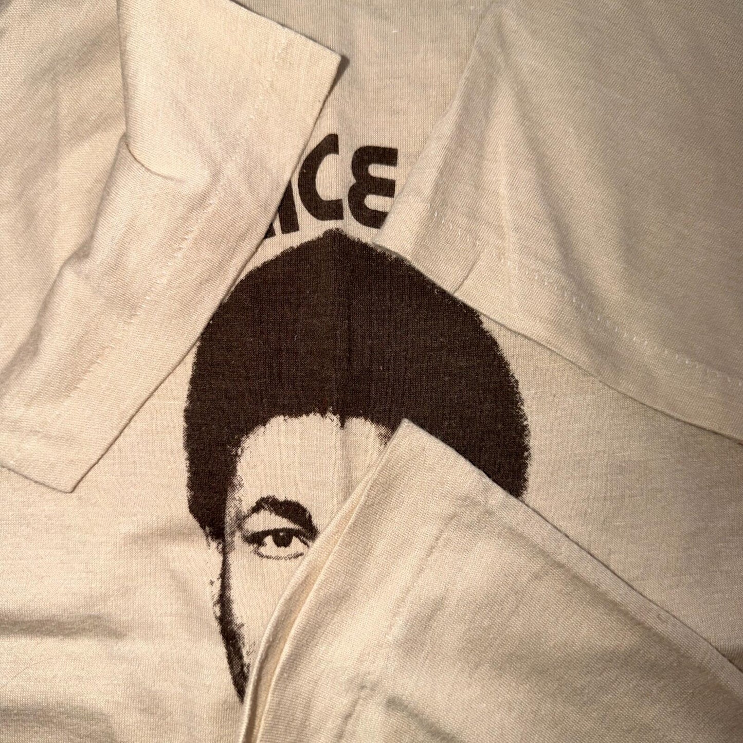Nike Vintage T Shirt MAURICE LUCAS Basketball Camp 1970s 70s Rare Swoosh Jordan