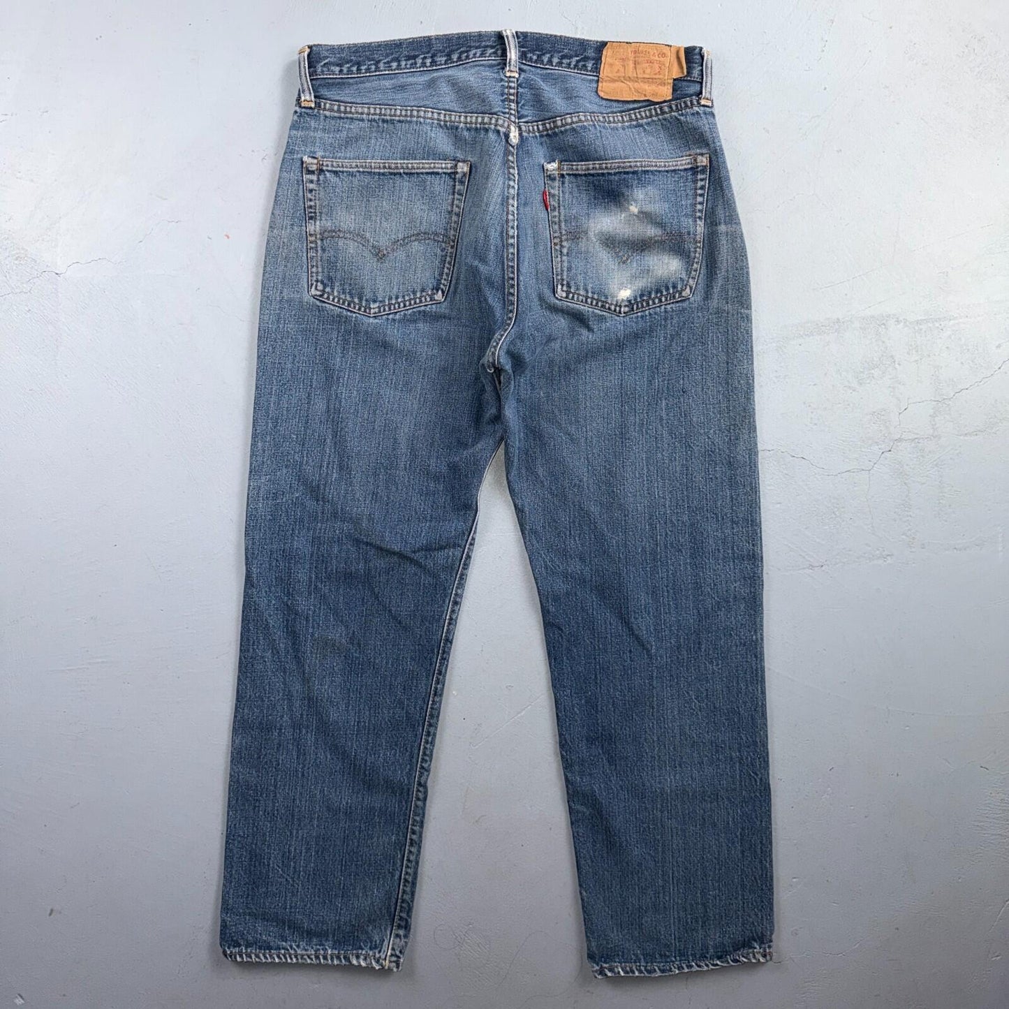 Levis 501 Big E Vintage 60s Redline Selvedge USA XX 1960s Jeans 36x32 Act 34x28