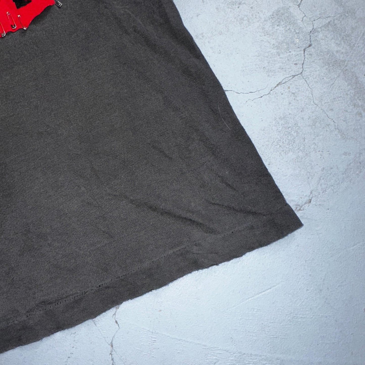 Super Hero Chopped Cut Sewn Custom VTG T Shirt Hanes 80s Beefy Rare Fun Batman