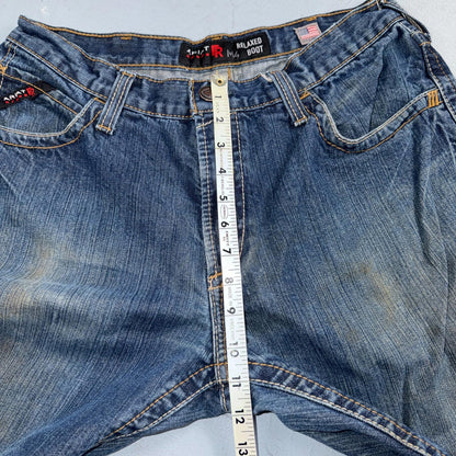 Ariat M4 FR Relaxed Boot Cut Men’s Blue Denim Jeans Size 34x36 CAT2 2112