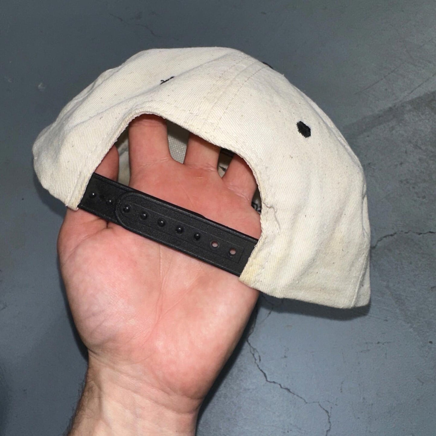 Gerlinger Oregon VTG Hat Cap Snapback Construction PDX Toys Builds White Black