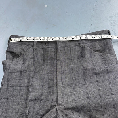 VTG Mens 2 PC Suit 38 Jacket Coat Pants Gray Rockabilly 60s 1960s Petrocelli
