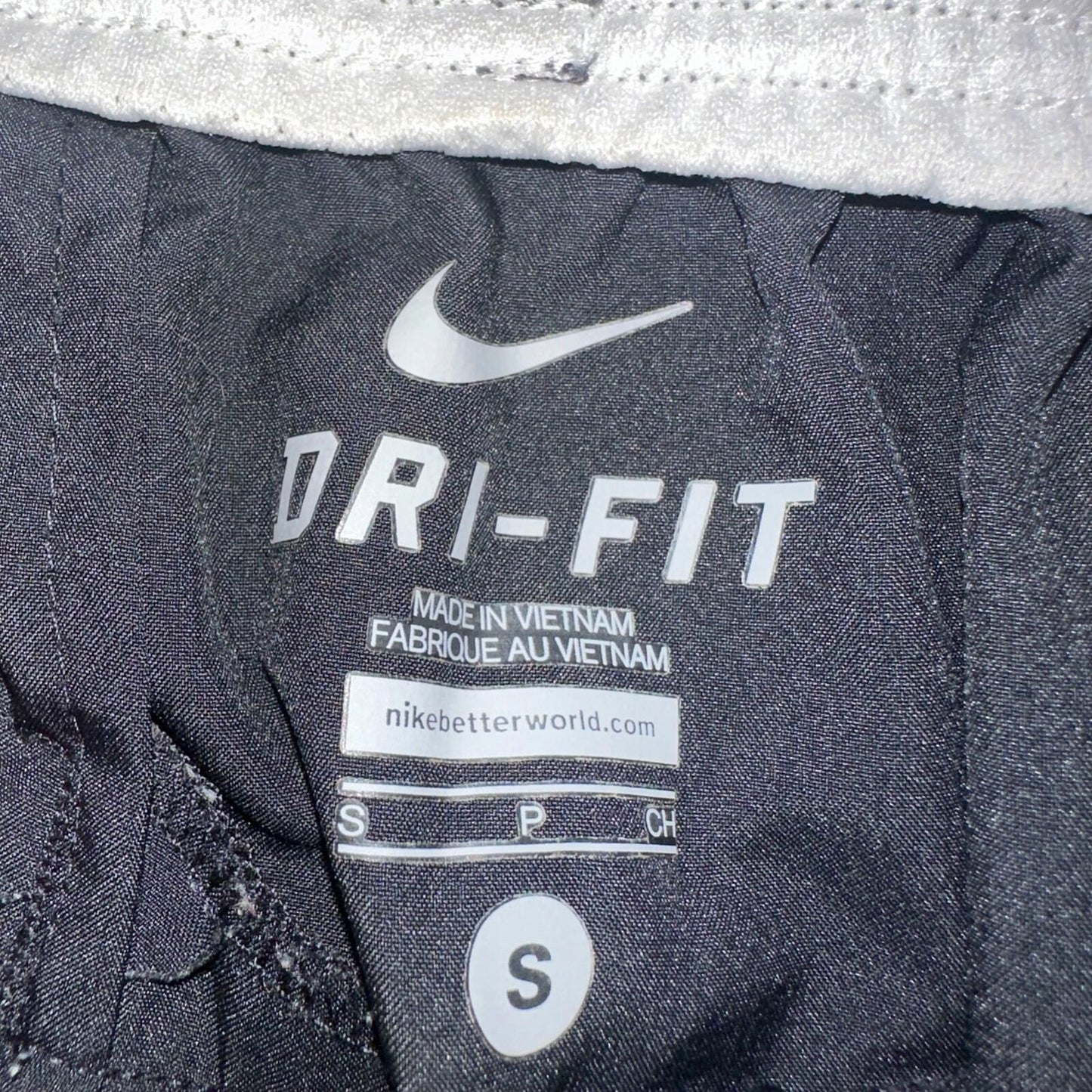 Nike Mens Athletic Gym TNNS Muscle Shorts Dri Fit Black Gym Sports Small
