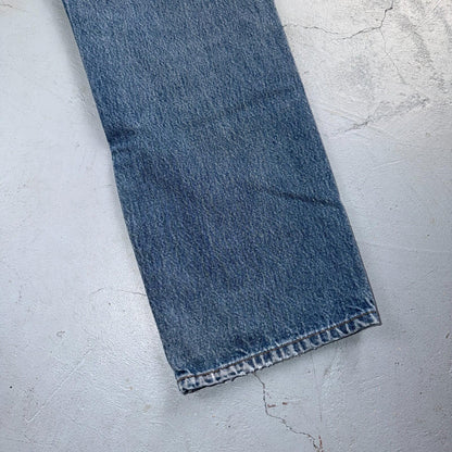 Levis 501 Vintage 80s USA XX Straight Leg Jeans Blue Light Wash 34x33 Act 32x29