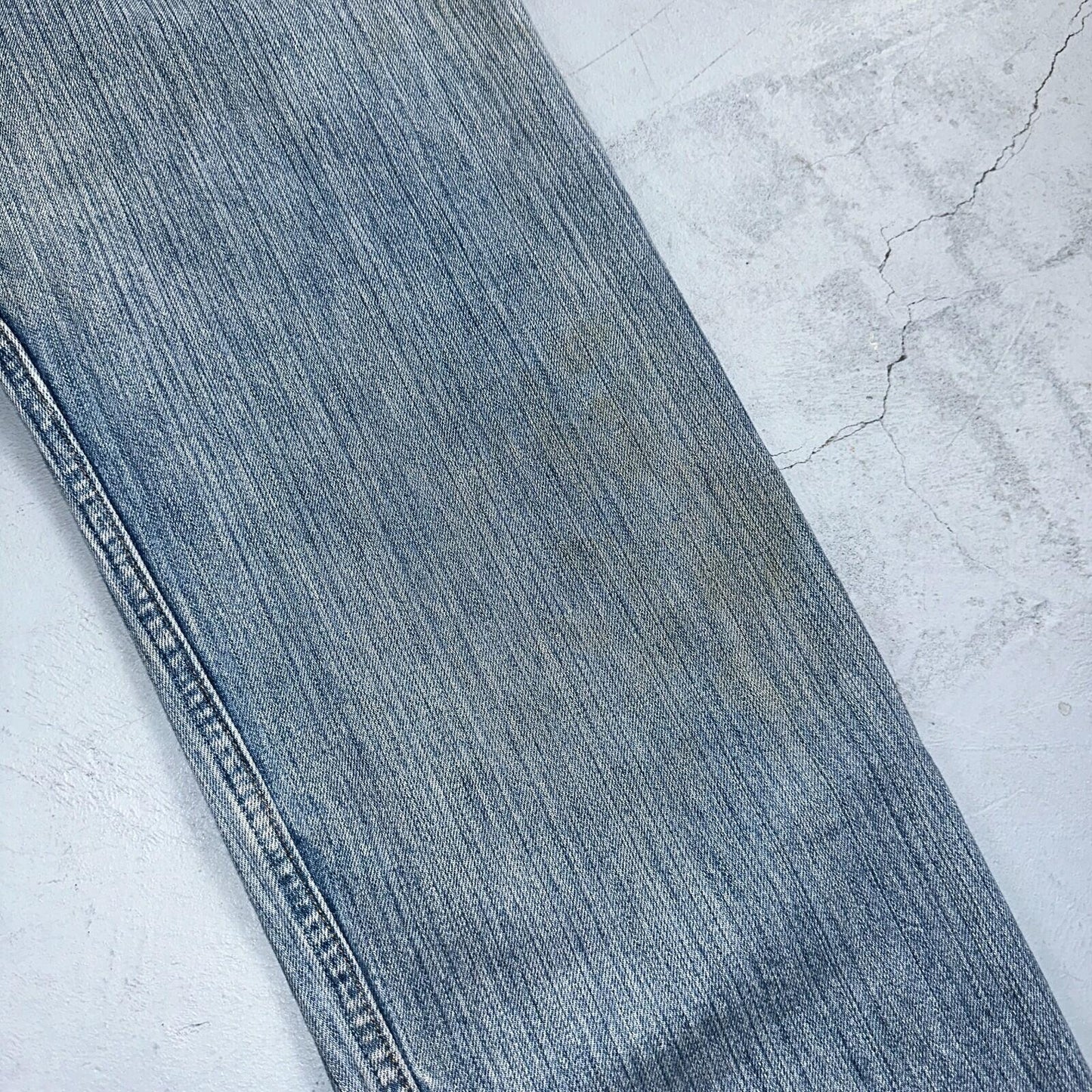 Levis 501 Vintage 90s USA XX Straight Leg Jeans Blue Light Wash 38x32 Act 36x32