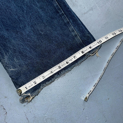 Levis 501 Vintage 80s Redline Selvedge USA XX Jeans Med Wash 48x30 Act 44x25