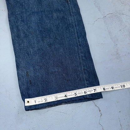 Levis 701 Big E Vintage 50s Redline Hidden Rivets USA 1950s Jeans 501 Act 26x29