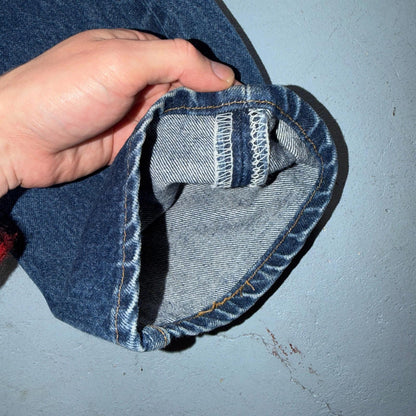 Levis 501 Vintage 90s USA XX Straight Leg Jeans Blue Med Wash 32x36 Act 31x33