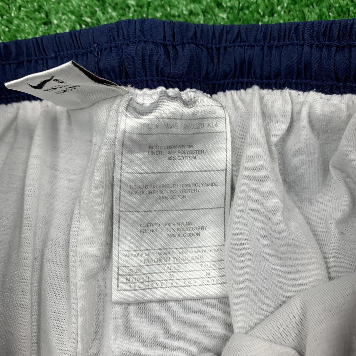 Vintage Nike Track Pants Running Jordan 90s Jogger Gym Navy Blue Warm Up