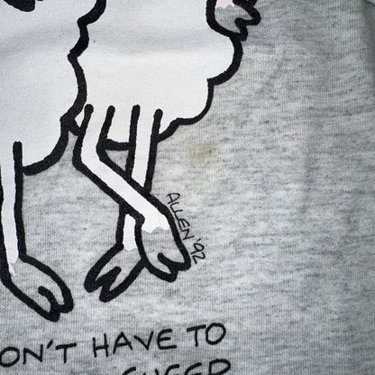 Church Sheep Funny Cute VTG T Shirt Alliance North Side Jesus Christ Love Music