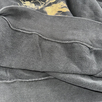 Taylor Swift Fearless Taylor's Version Cotton Cropped Sweatshirt Gray Sz L
