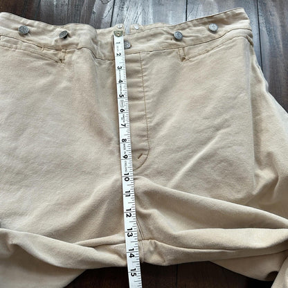 VTG Mens Frontier Maker USA Outdoor Pants Buckleback Cowboy 40 Tan Western