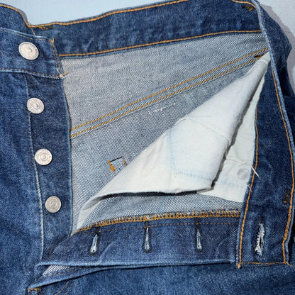 Levis 501 Vintage 80s Redline Selvedge USA XX Jeans Dark Wash 34x38 Act 31x34