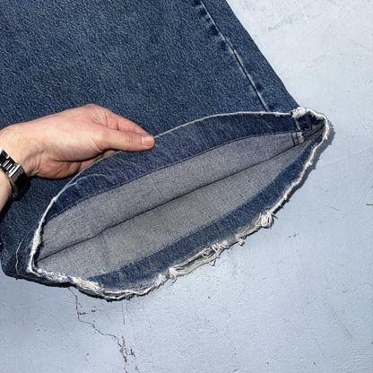 JNCO Jeans Y2K Vintage Endangered Species Collection Rhino Size 30 Grunge 28x25