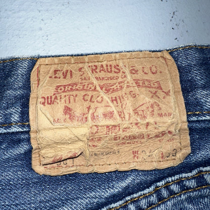 Levis 501 Big E Vintage 60s Redline Selvedge USA XX 1960s Jeans 66 Act 30x28