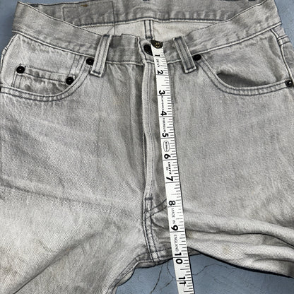 Levis 501 Vintage 80s USA XX Straight Leg Jeans Gray Light Wash 28x34 Act 27x32