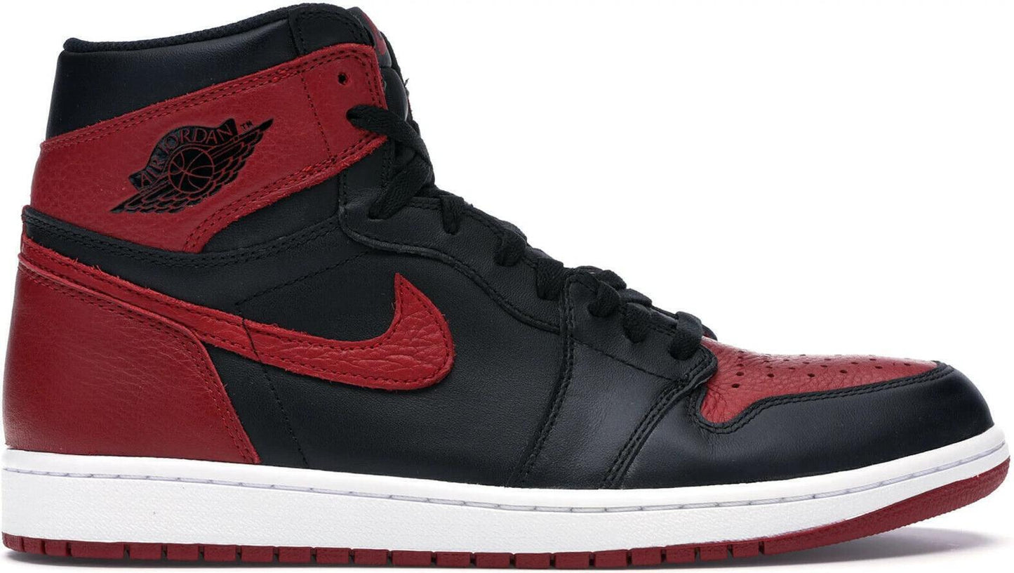 Size 8 - Jordan 1 Retro OG High Banned, Bred 2016 - 555088-001 No Box