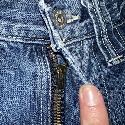 JNCO Jeans Y2K Vintage Endangered Species Collection Rhino Size 30 Grunge 28x25