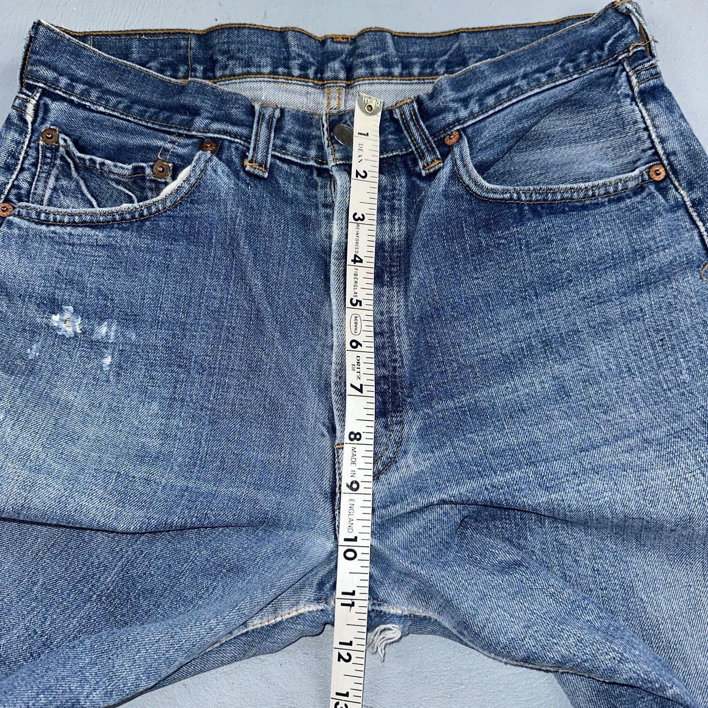 Levis 501 Big E Vintage 60s Redline Selvedge USA XX 1960s Jeans 66 Act 30x28