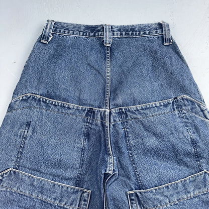 JNCO Jeans Y2K Vintage Endangered Species Collection Rhino Size 30 Grunge 28x25