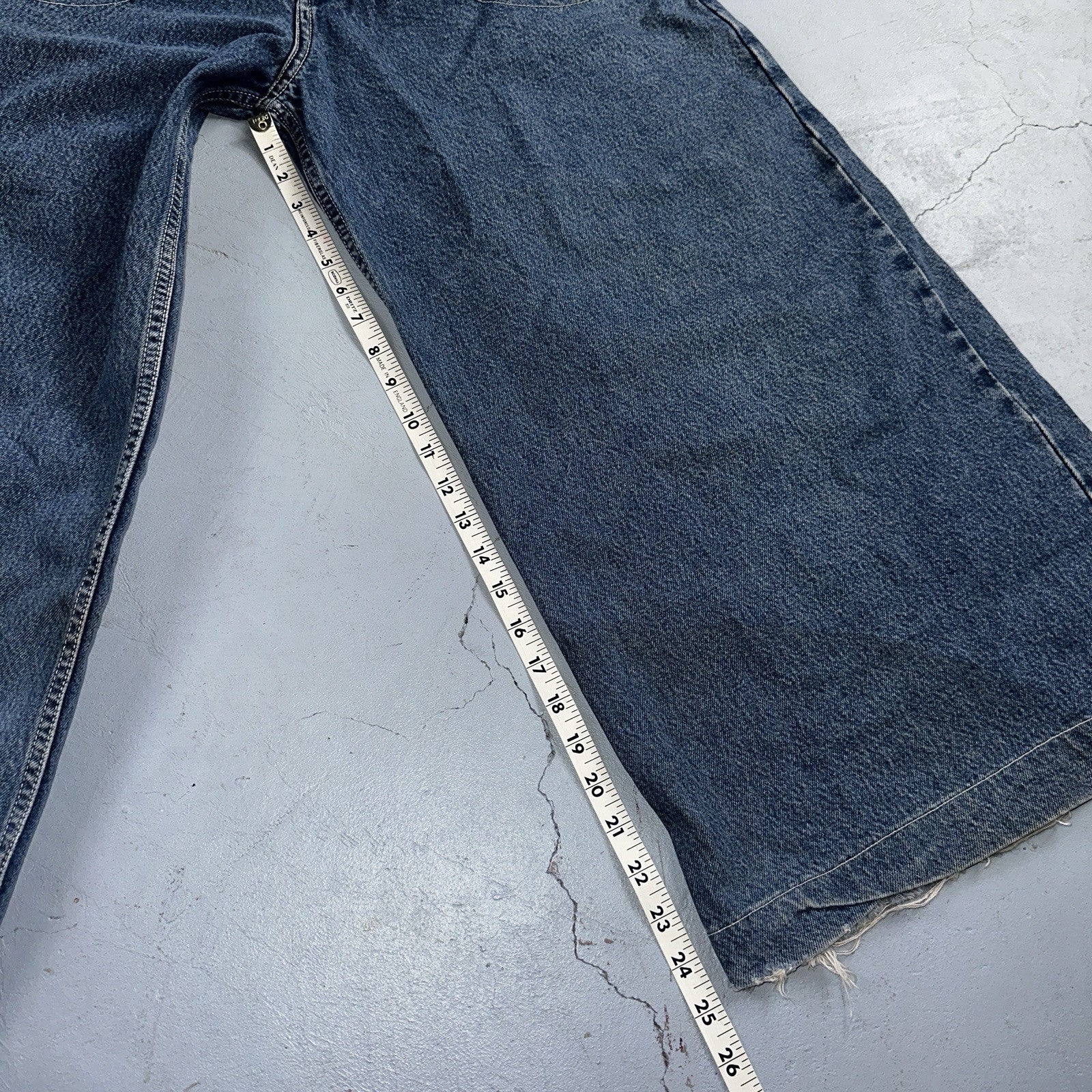 JNCO Jeans Y2K Vintage Endangered Species Collection Rhino Size 30 Grunge 28x25