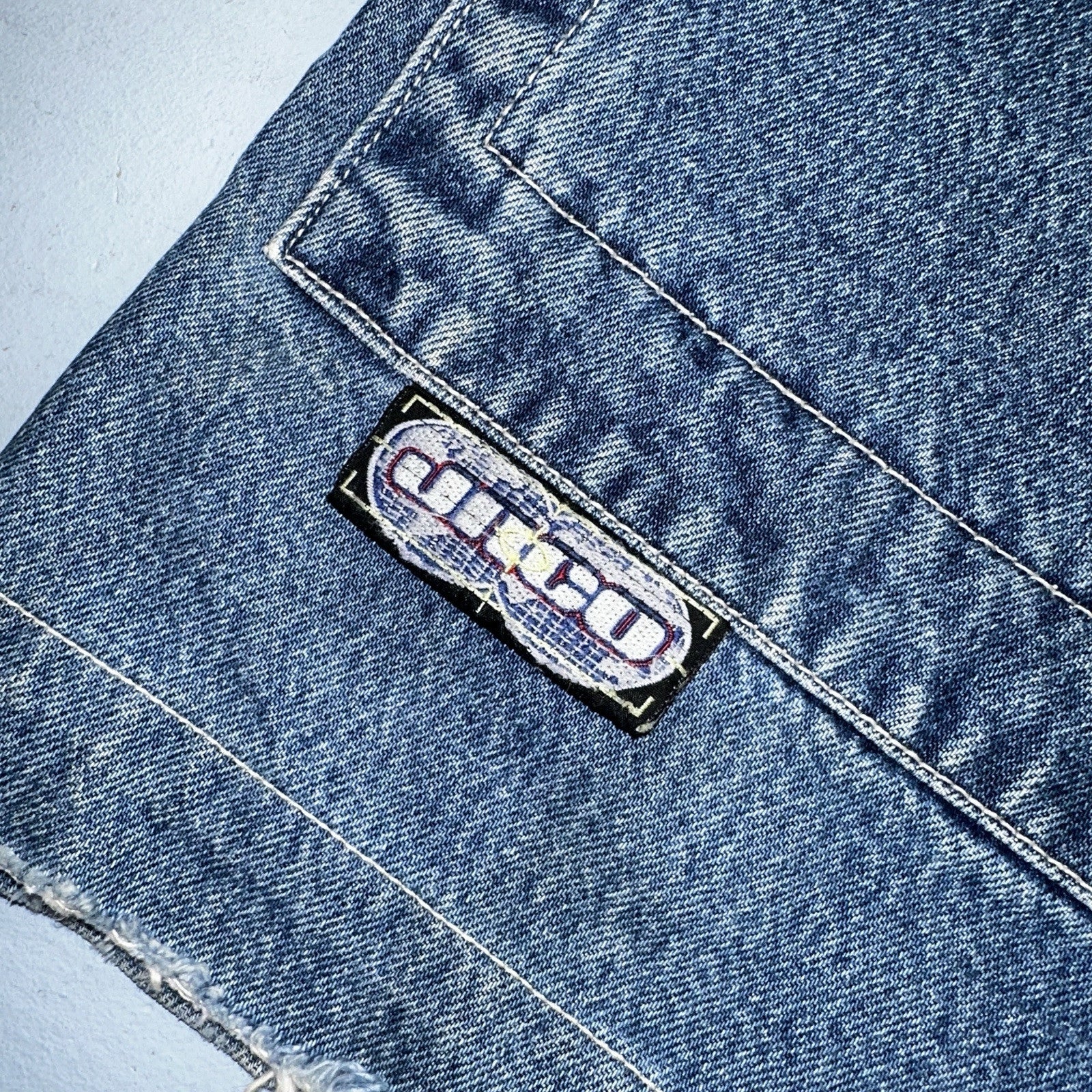 JNCO Jeans Y2K Vintage Endangered Species Collection Rhino Size 30 Grunge 28x25