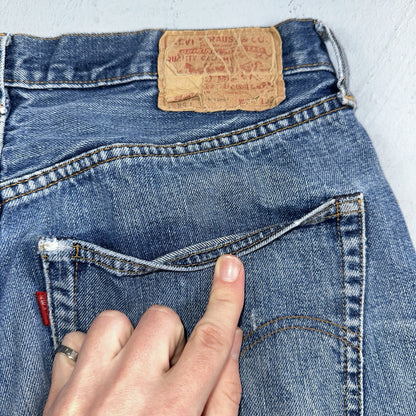 Levis 501 Big E Vintage 60s Redline Selvedge USA XX 1960s Jeans 66 Act 30x28