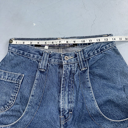 JNCO Jeans Y2K Vintage Endangered Species Collection Rhino Size 30 Grunge 28x25