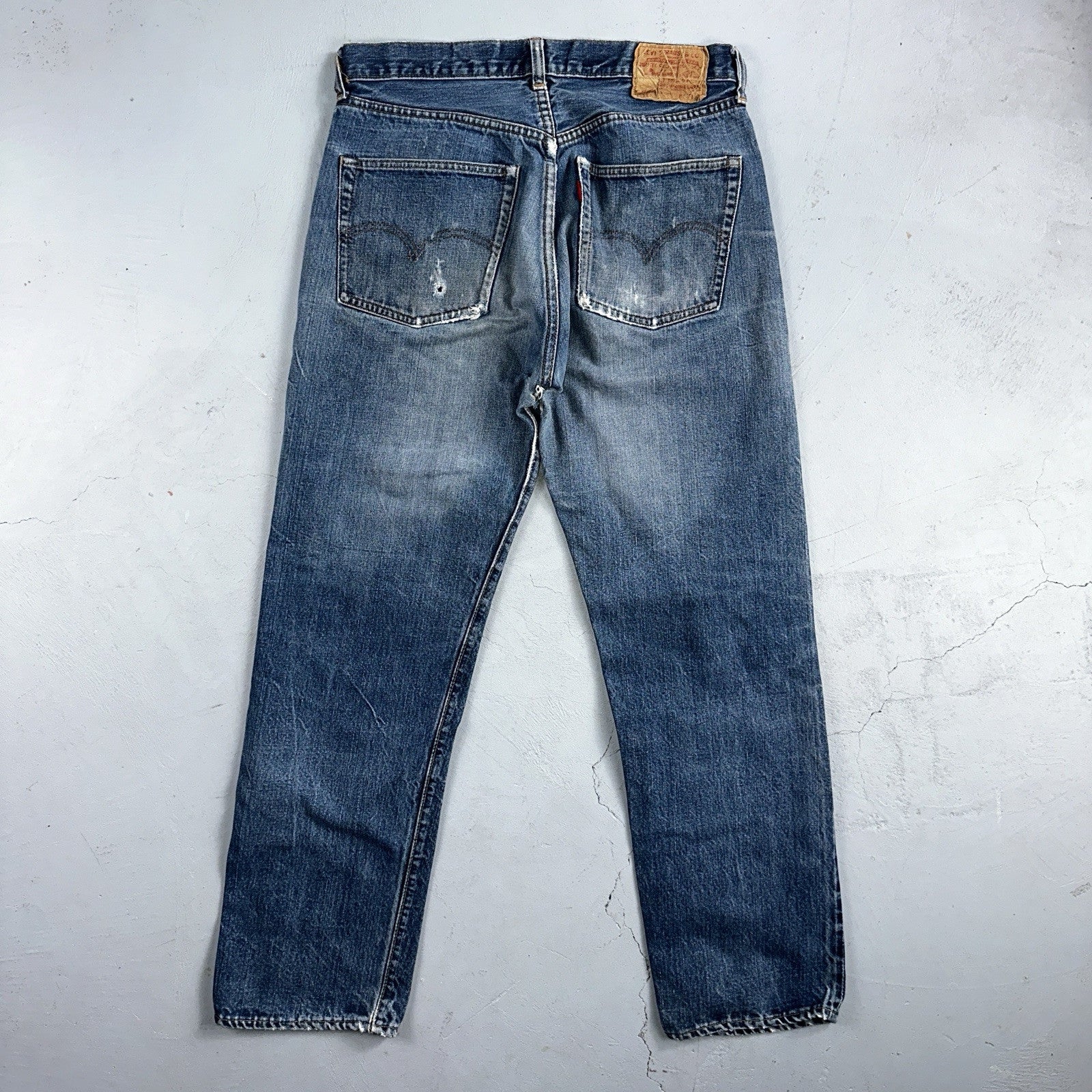 Levis 501 Big E Vintage 60s Redline Selvedge USA XX 1960s Jeans 66 Act 30x28